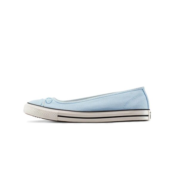 CONVERSE Chuck Taylor All Star Dainty Ballerina Slip-On Baby Blue Womens Size 8 - Picture 10 of 13